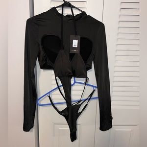 3 piece swim suit